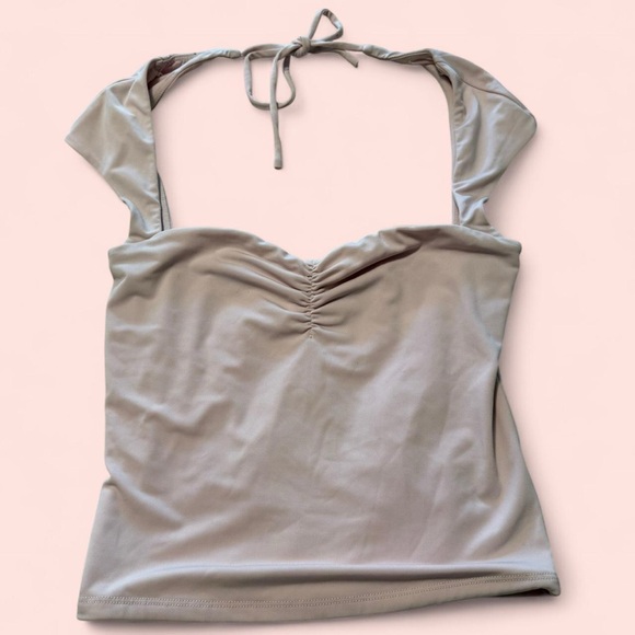 Garage Light pink Ruched Top - Picture 1 of 3
